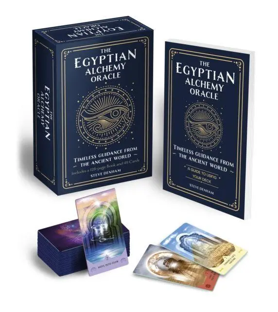 Cover: 9781398856004 | The Egyptian Alchemy Oracle Book &amp; Card Deck | Stephen Denham | Buch