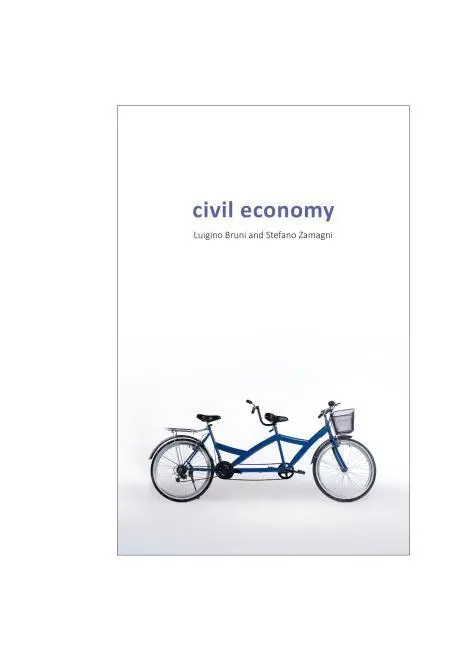 Cover: 9781911116004 | Civil Economy | Another Idea of the Market | Luigino Bruni (u. a.)