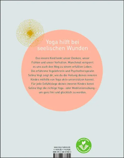Rückseite: 9783426676004 | Yoga für das innere Kind | Mit 55 Übungen die Vergangenheit heilen