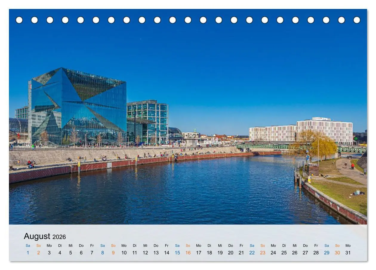 Bild: 9783457296004 | Berliner Wasserwege - Die Spree und ihre Kanäle (Tischkalender 2026...