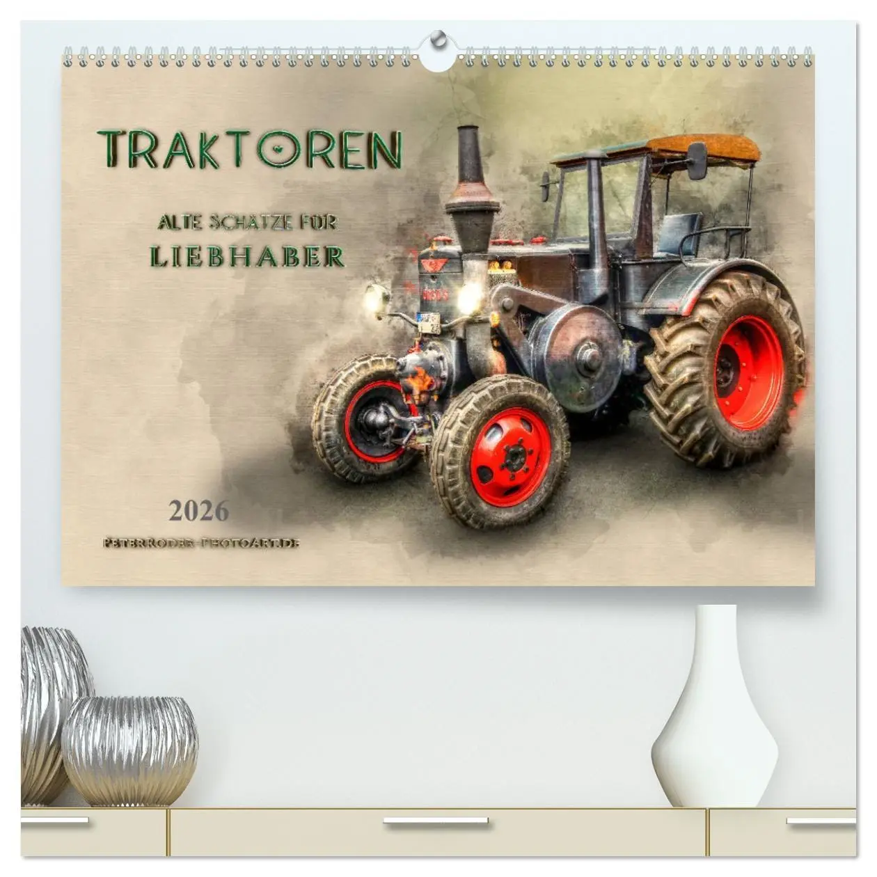 Cover: 9783457746004 | Traktoren - alte Schätze für Liebhaber (hochwertiger Premium...
