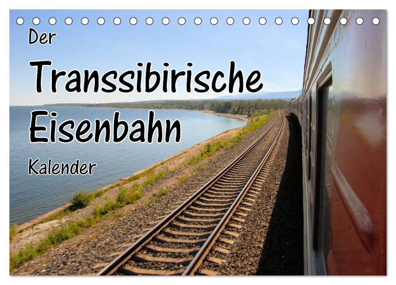 Cover: 9783457986004 | Der Transsibirische Eisenbahn Kalender (Tischkalender 2026 DIN A5...