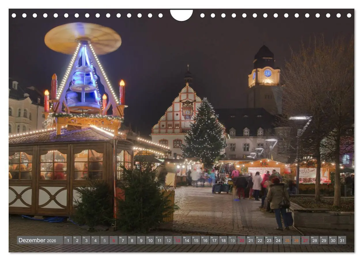 Bild: 9783516076004 | Vogtland - Impressionen (Wandkalender 2026 DIN A4 quer), CALVENDO...