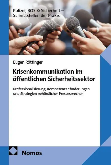 Cover: 9783756036004 | Krisenkommunikation im öffentlichen Sicherheitssektor | Röttinger