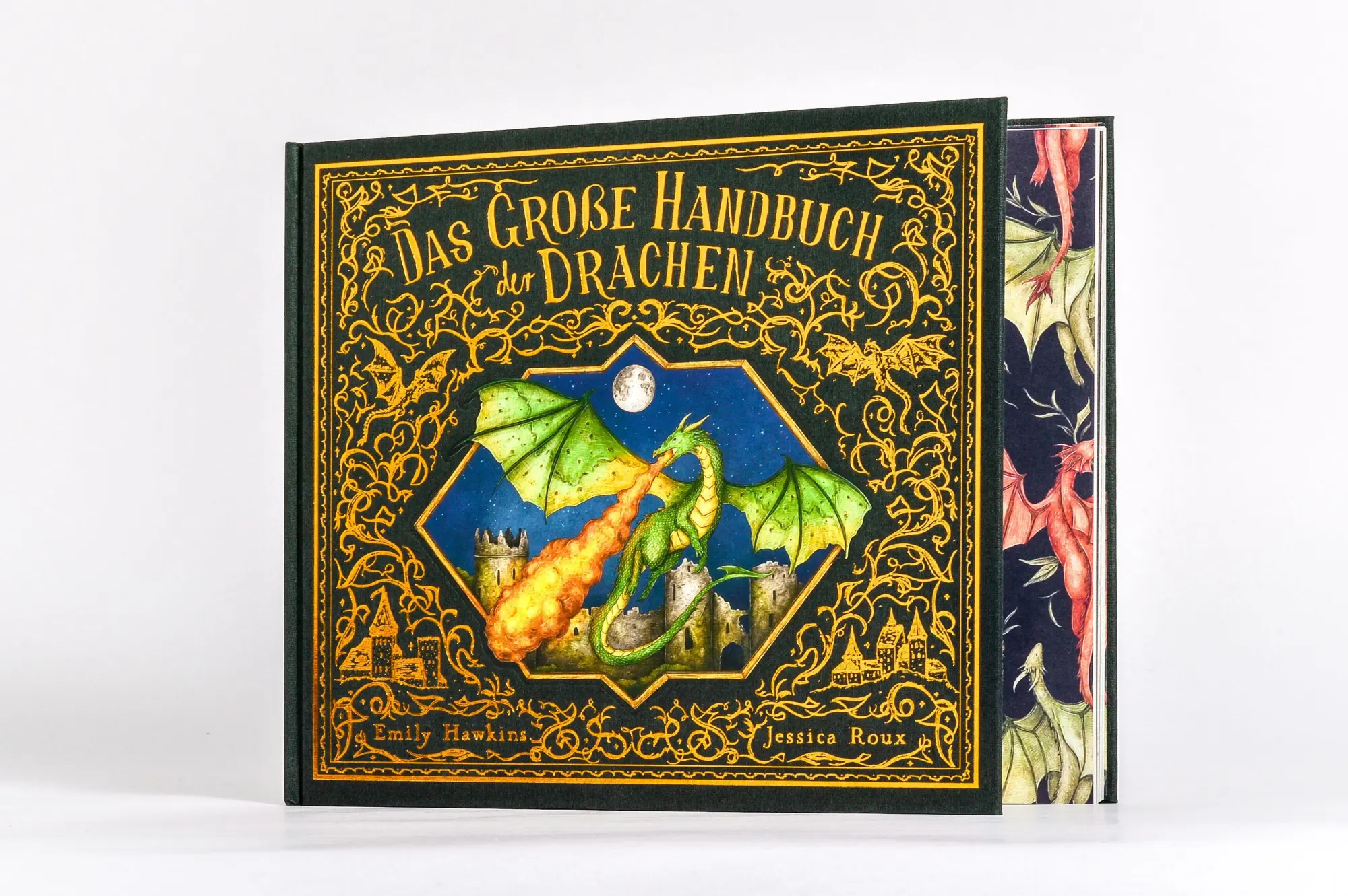 Bild: 9783791376004 | Das große Handbuch der Drachen | Emily Hawkins (u. a.) | Buch | 64 S.