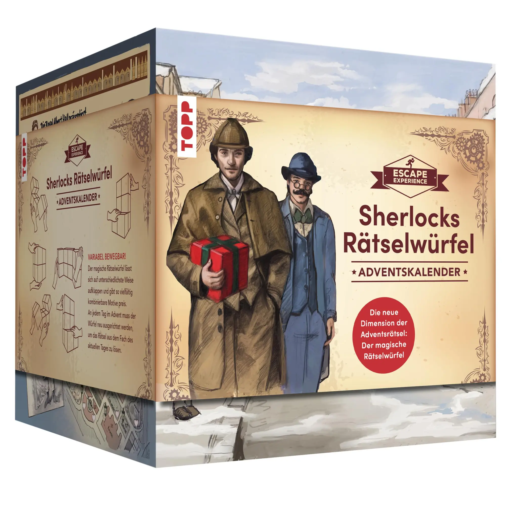 Cover: 4007742186104 | Escape Experience Adventskalender - Der magische Rätselwürfel:...