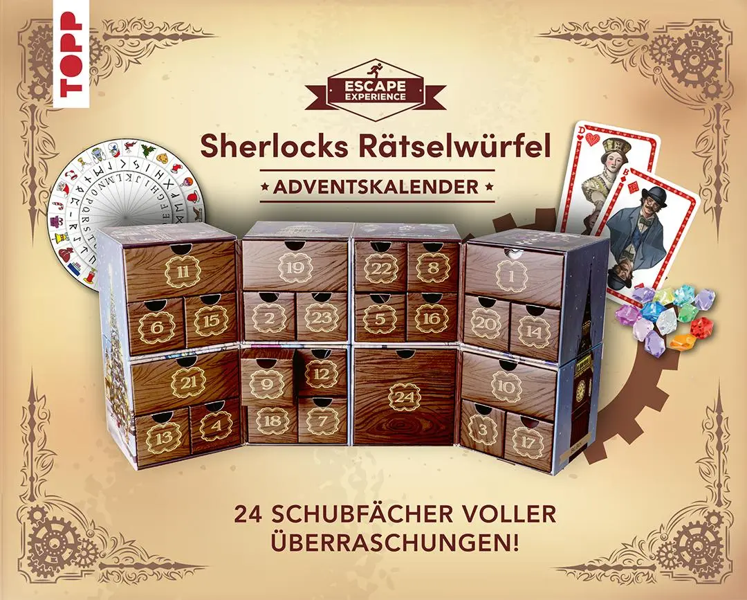 Bild: 4007742186104 | Escape Experience Adventskalender - Der magische Rätselwürfel:...