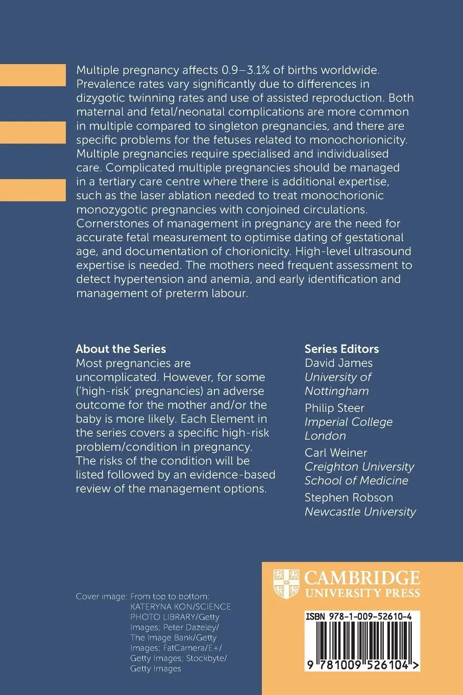 Rückseite: 9781009526104 | Multiple Pregnancy | Jack Hamer (u. a.) | Taschenbuch | Englisch