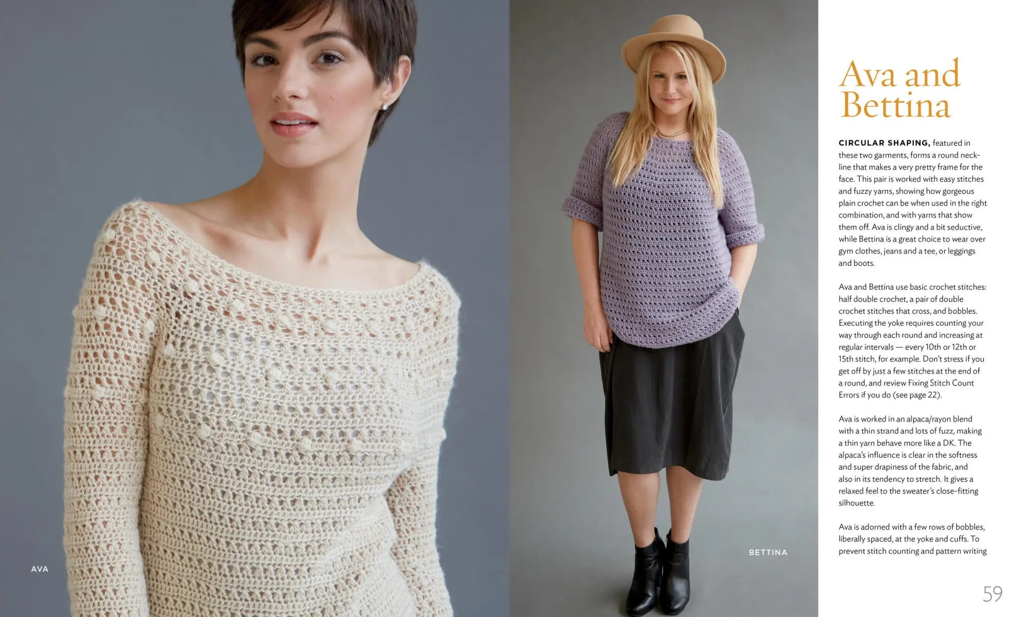 Bild: 9781612126104 | Top-Down Crochet Sweaters | Fabulous Patterns with Perfect Fit | Buch