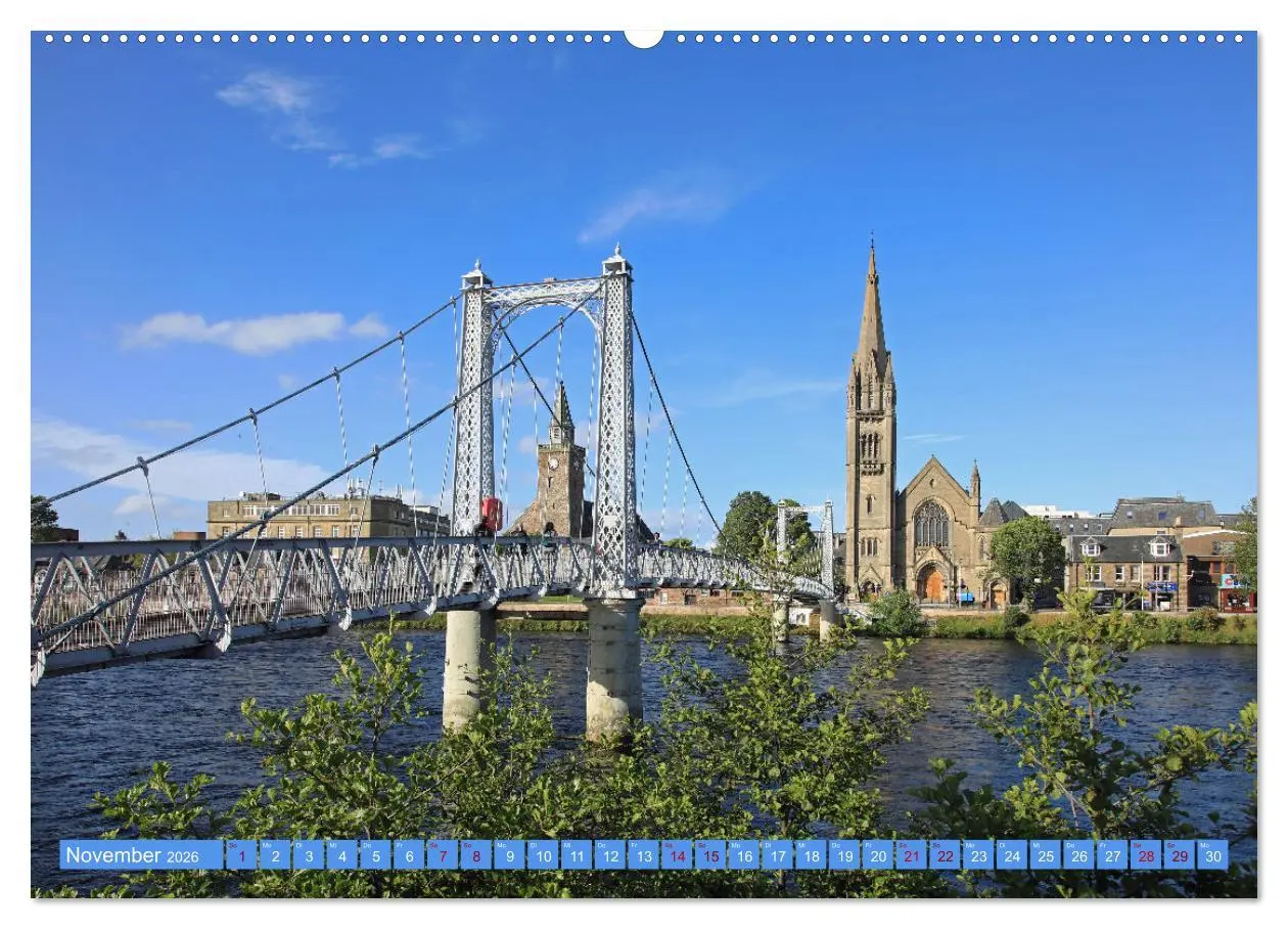 Bild: 9783457426104 | Inverness (hochwertiger Premium Wandkalender 2026 DIN A2 quer),...