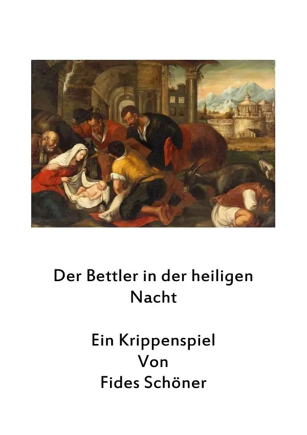 Cover: 9783741866104 | Krippenspiele für Kinder / Der Bettler in der Heiligen Nacht | Schöner