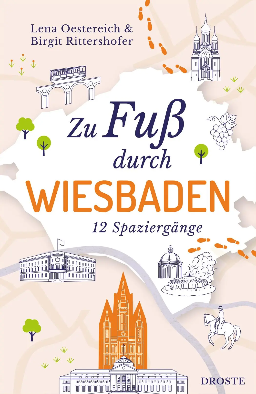 Cover: 9783770026104 | Zu Fuß durch Wiesbaden | Lena Oestereich (u. a.) | Taschenbuch | 2025
