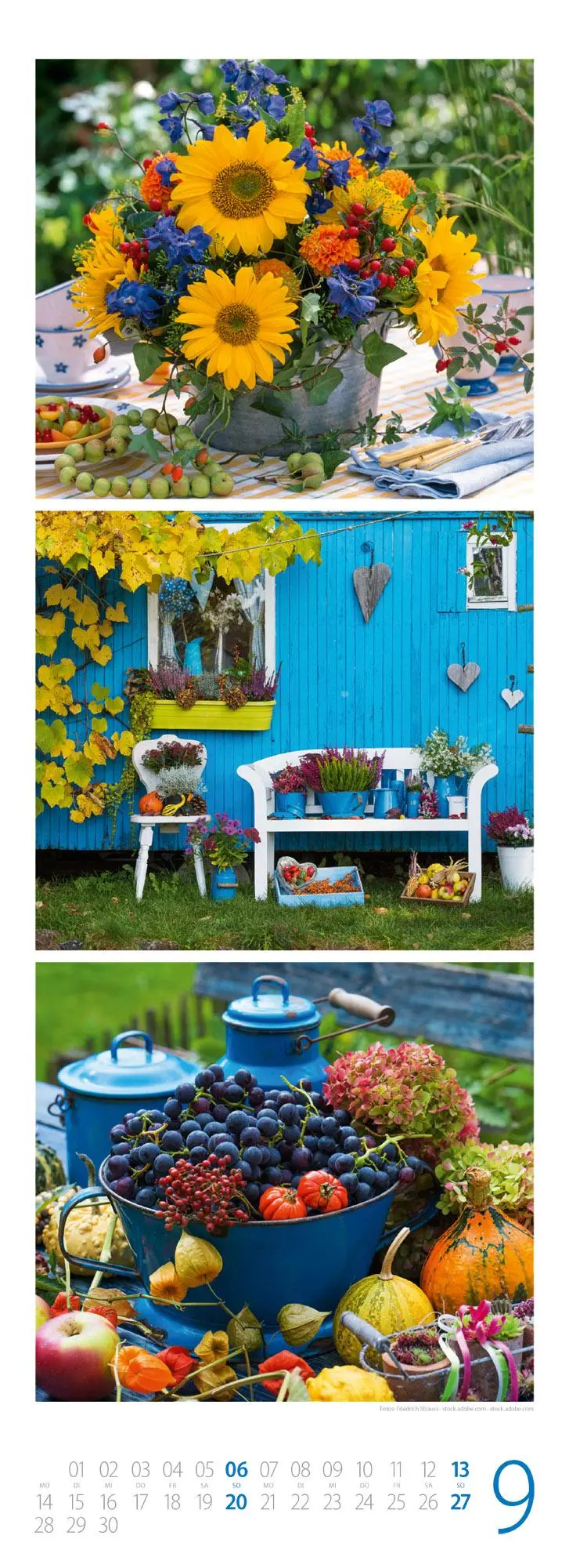 Bild: 9783838436104 | LandGlück Triplet-Kalender 2026 | Ackermann Kunstverlag GmbH | 14 S.