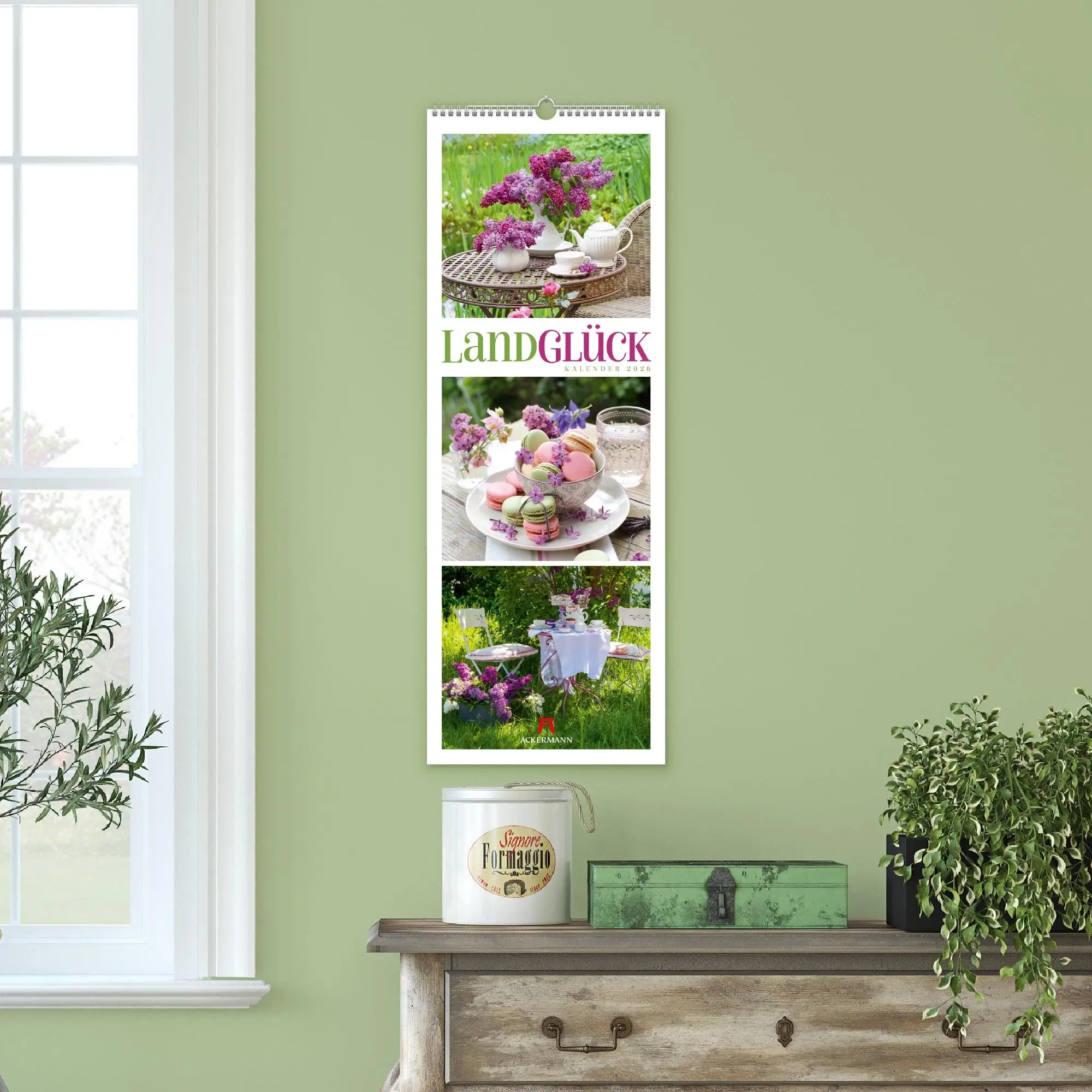 Bild: 9783838436104 | LandGlück Triplet-Kalender 2026 | Ackermann Kunstverlag GmbH | 14 S.