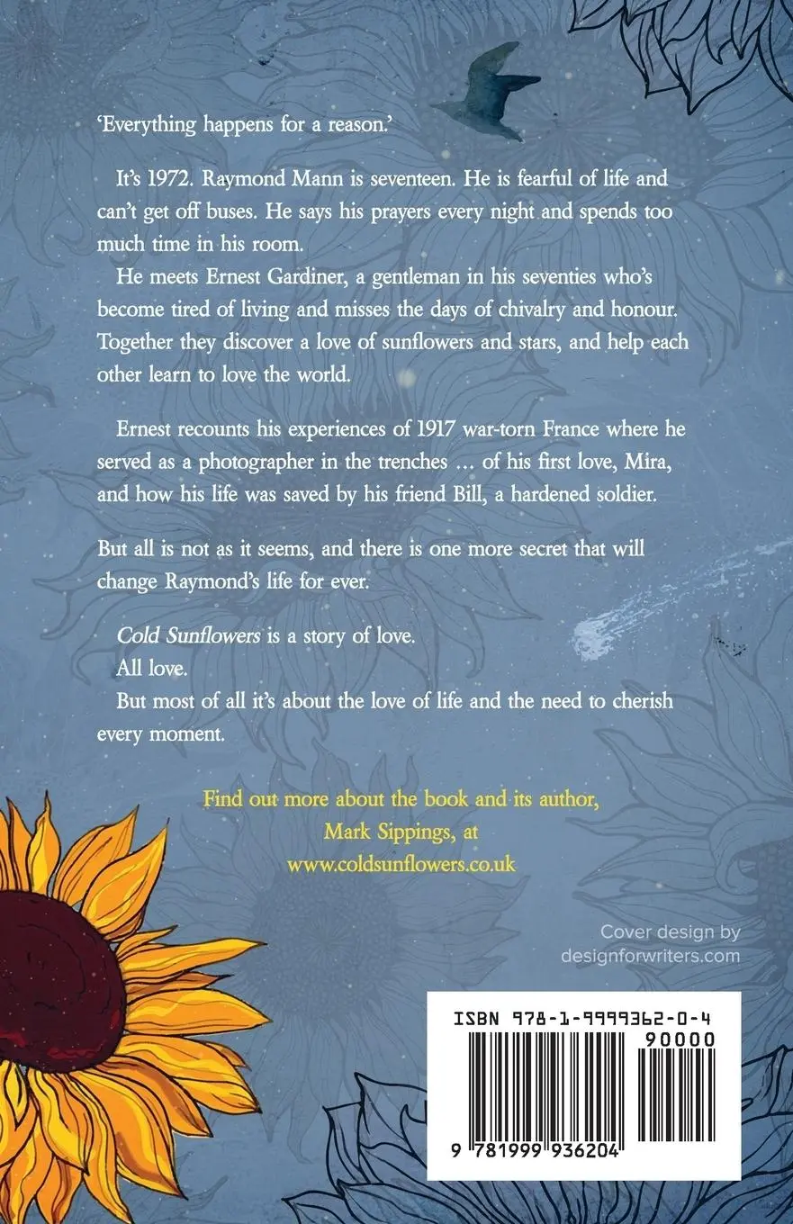 Rückseite: 9781999936204 | Cold Sunflowers | Mark Sippings | Taschenbuch | Englisch | 2018
