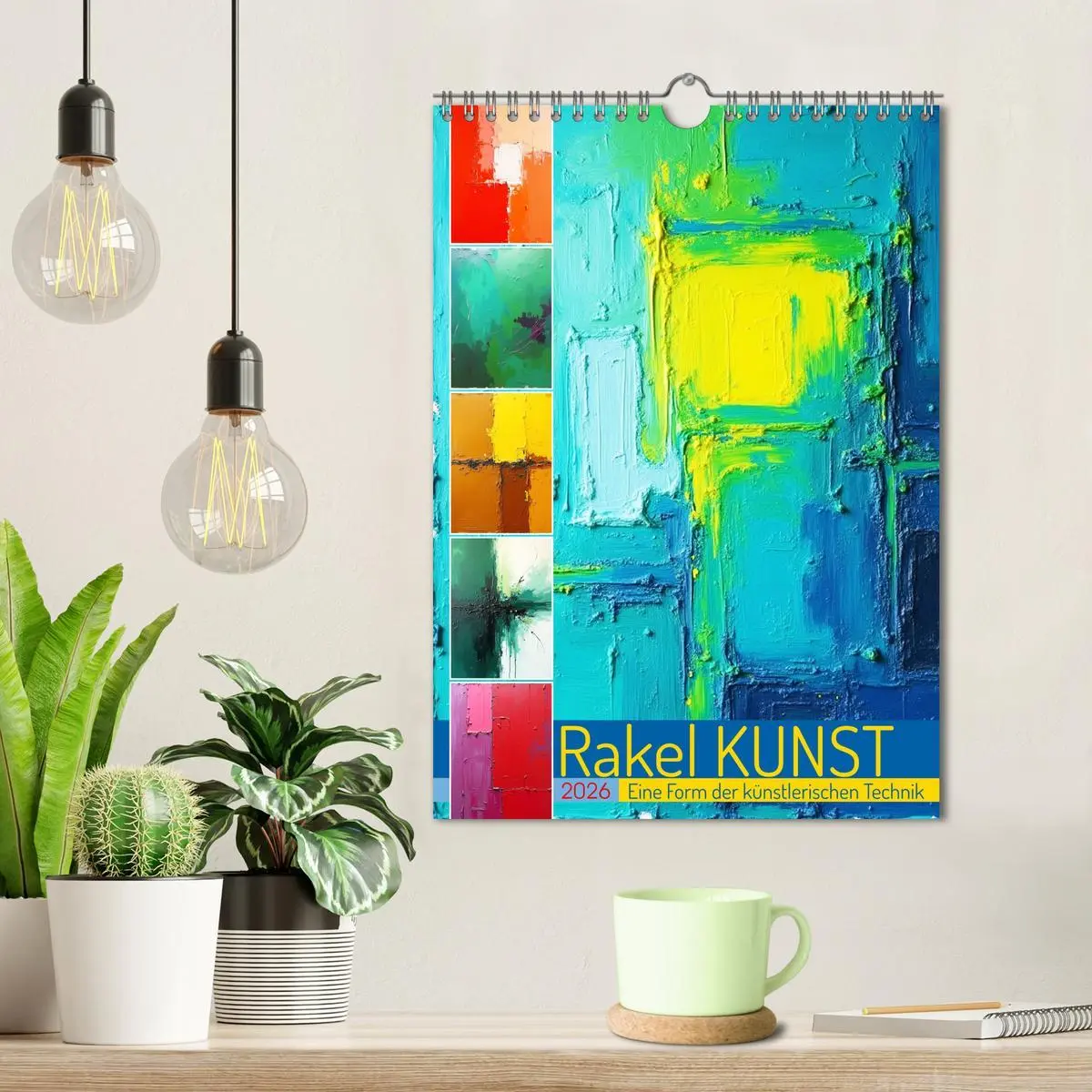 Bild: 9783457726204 | Rakel Kunst - Eine Form der künstlerischen Technik (Wandkalender...