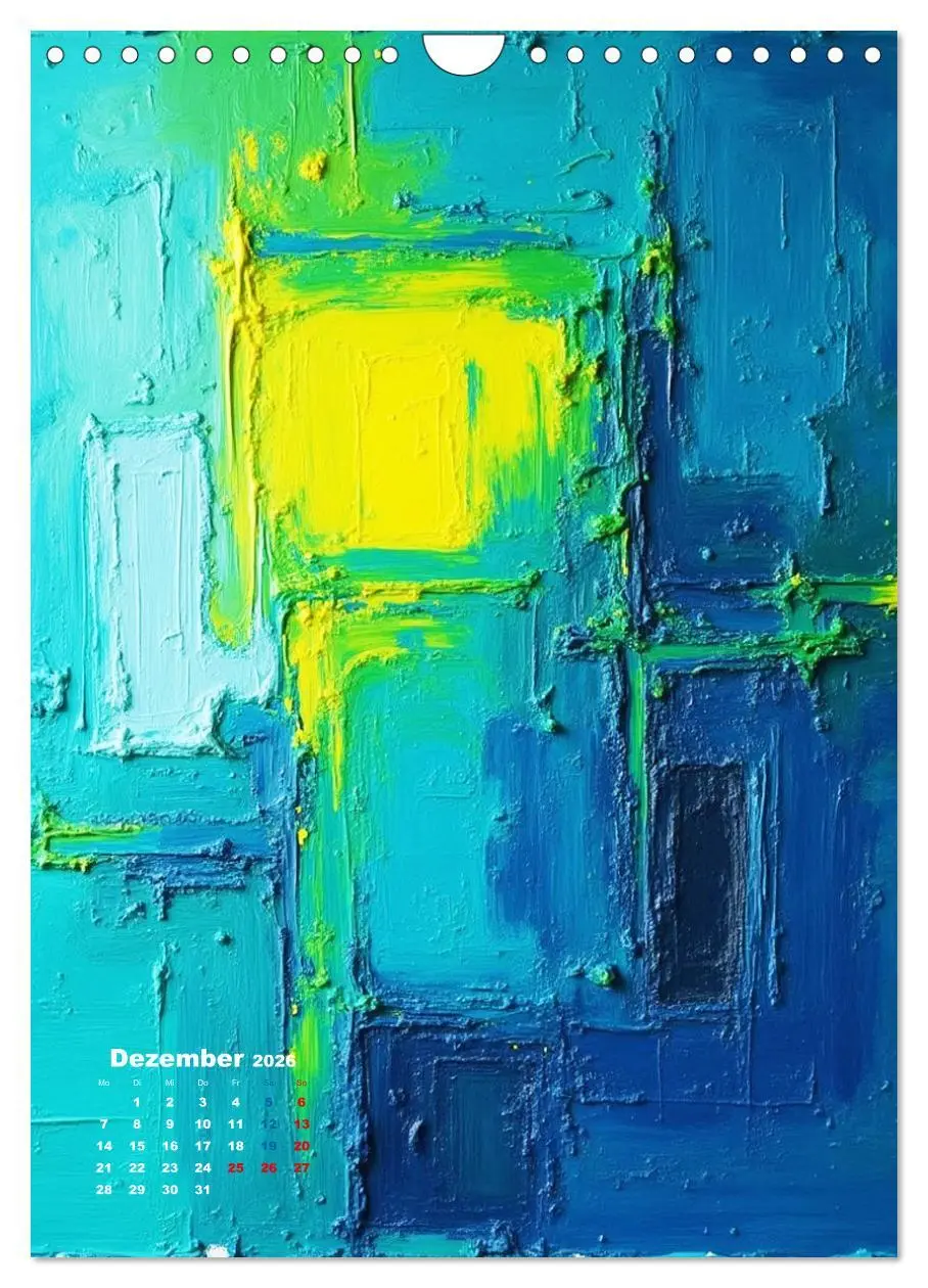 Bild: 9783457726204 | Rakel Kunst - Eine Form der künstlerischen Technik (Wandkalender...