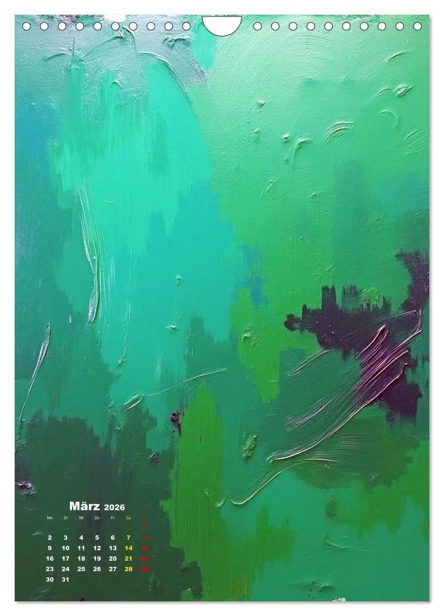 Bild: 9783457726204 | Rakel Kunst - Eine Form der künstlerischen Technik (Wandkalender...