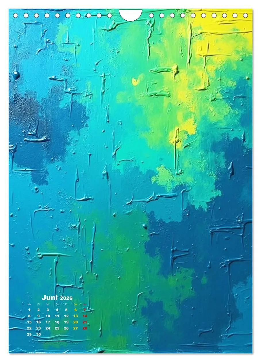 Bild: 9783457726204 | Rakel Kunst - Eine Form der künstlerischen Technik (Wandkalender...