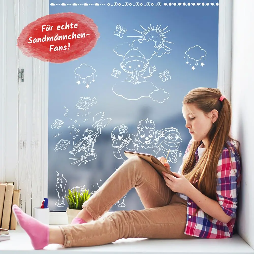 Bild: 9783965526204 | Trötsch Unser Sandmännnchen Mappe mit Vorlagen und Kreidemarker...