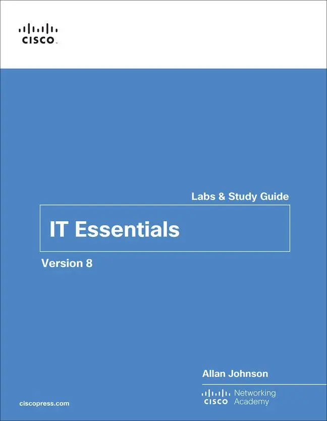 Cover: 9780138166304 | IT Essentials Labs and Study Guide Version 8 | Academy | Taschenbuch