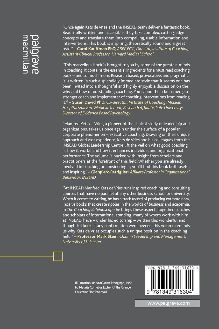 Rückseite: 9781349316304 | The Coaching Kaleidoscope | Insights from the Inside | Guillén (u. a.)