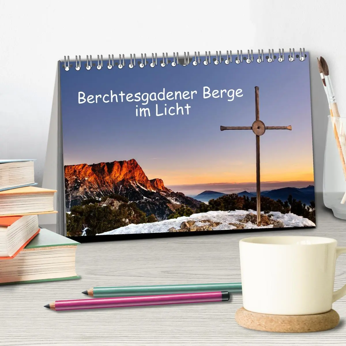 Bild: 9783457646304 | Berchtesgadener Berge im Licht (Tischkalender 2026 DIN A5 quer),...