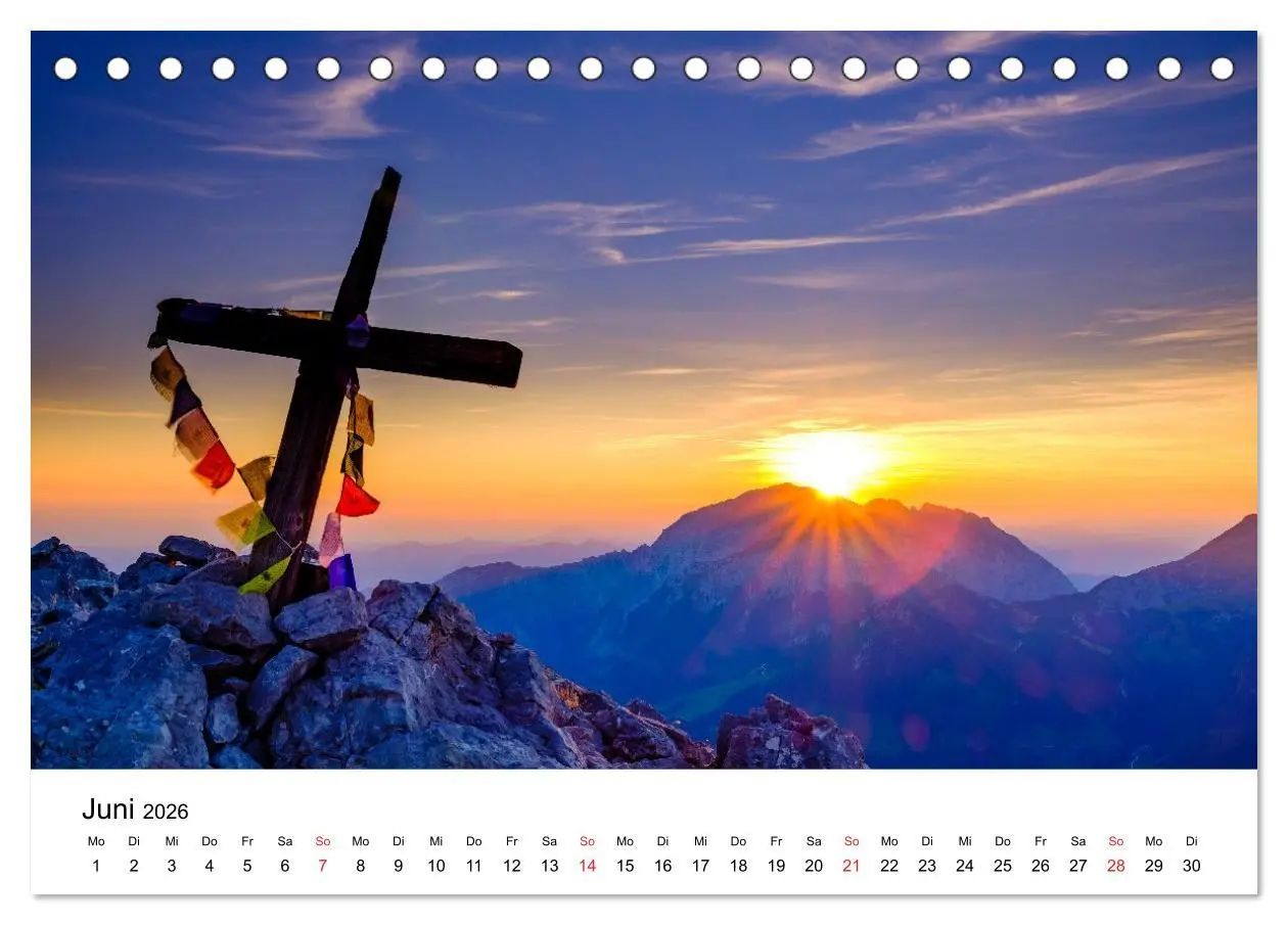 Bild: 9783457646304 | Berchtesgadener Berge im Licht (Tischkalender 2026 DIN A5 quer),...