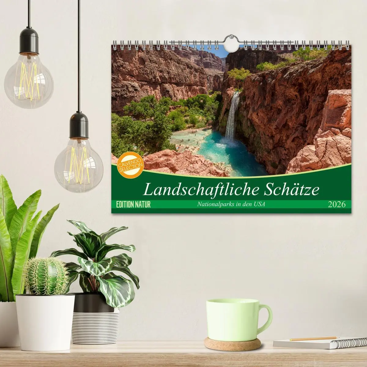 Bild: 9783457886304 | Landschaftliche Schätze (Wandkalender 2026 DIN A4 quer), CALVENDO...