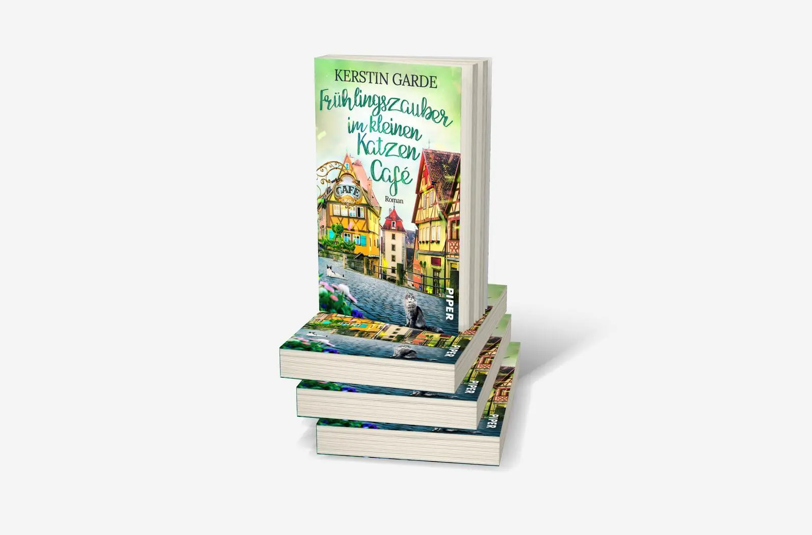 Bild: 9783492506304 | Frühlingszauber im kleinen Katzen-Café | Kerstin Garde | Taschenbuch