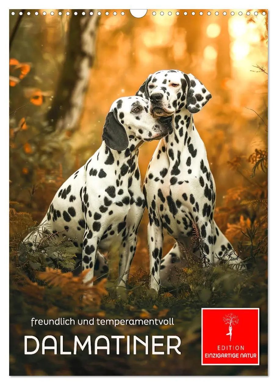Cover: 9783516286304 | Dalmatiner - freundlich und temperamentvoll (Wandkalender 2026 DIN...