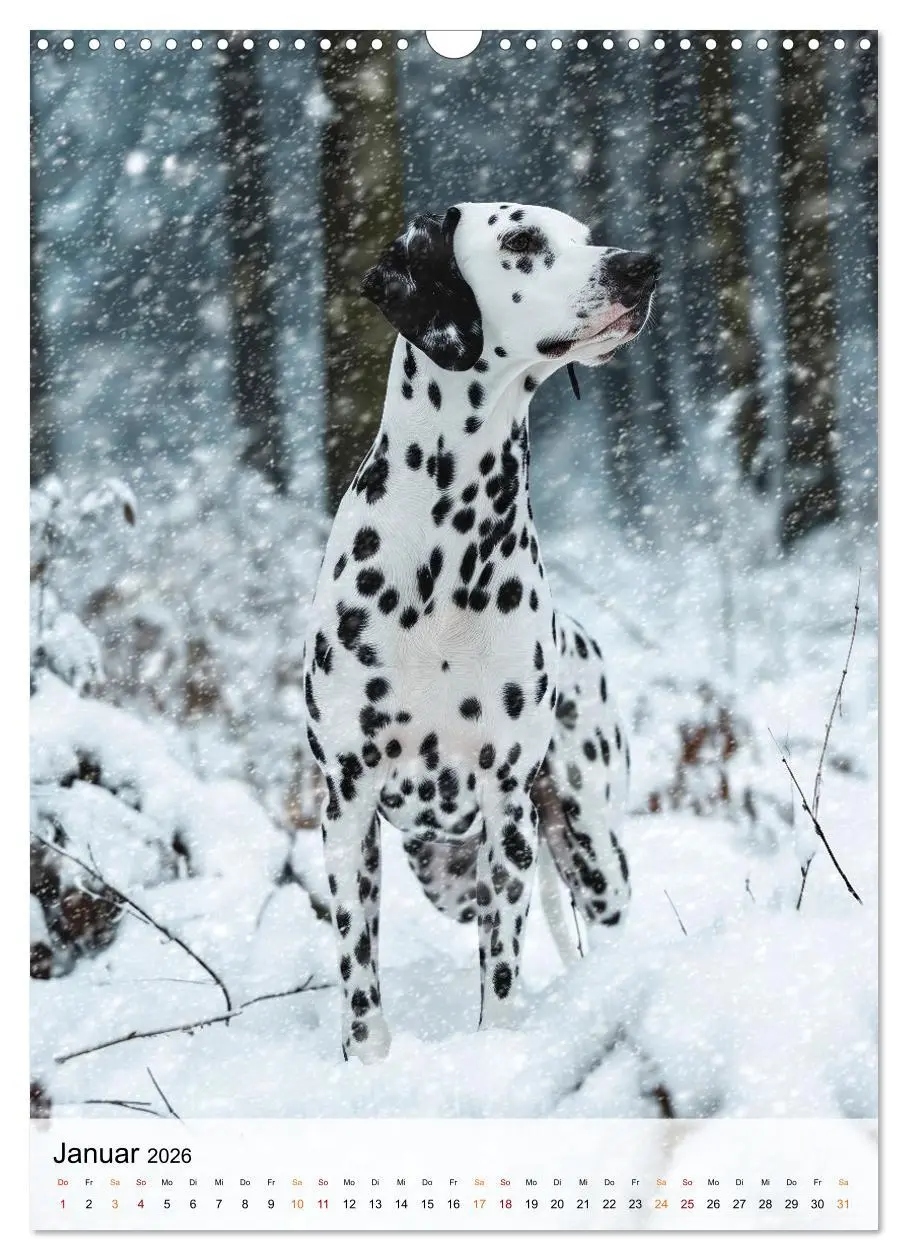 Bild: 9783516286304 | Dalmatiner - freundlich und temperamentvoll (Wandkalender 2026 DIN...