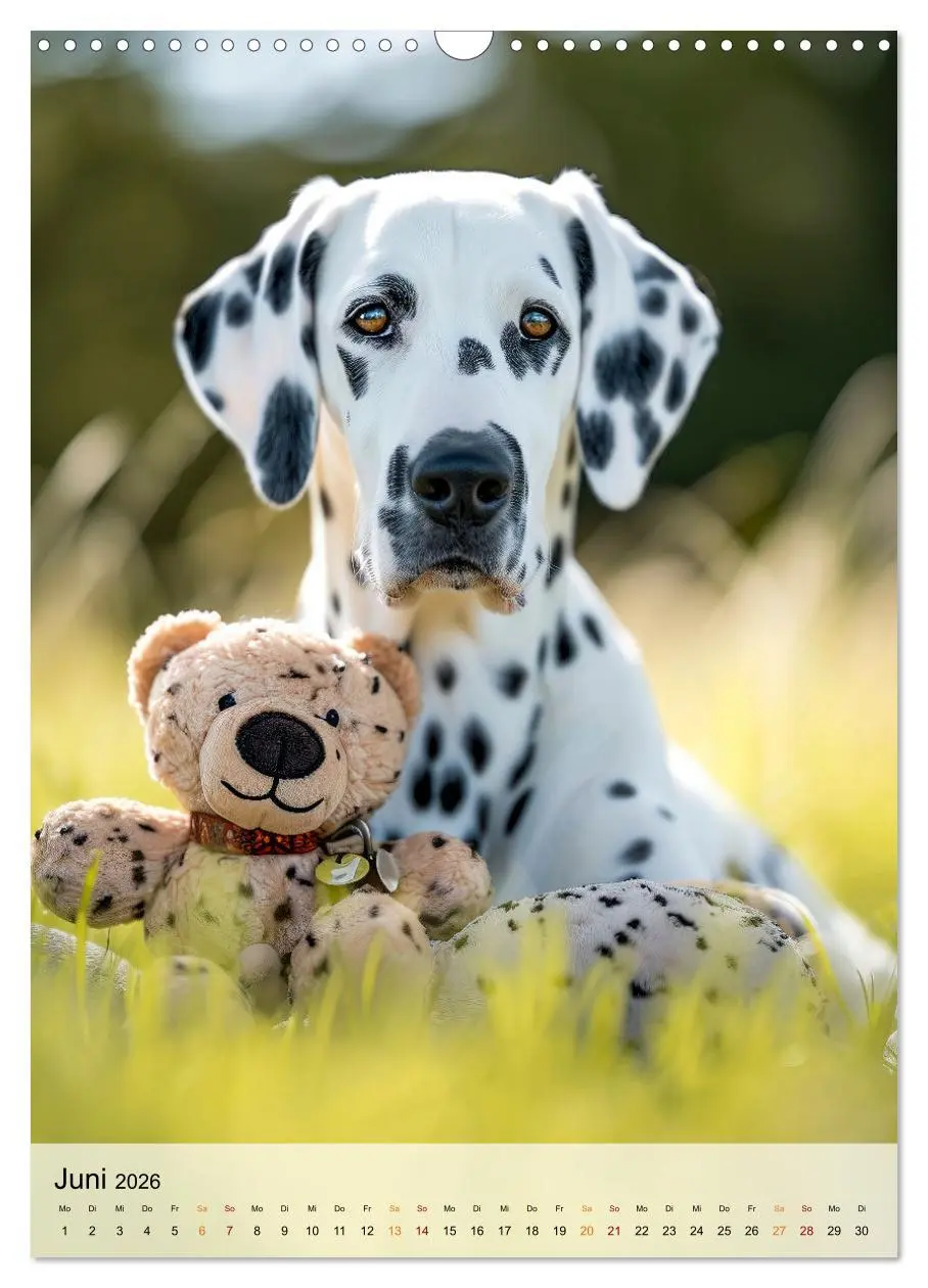 Bild: 9783516286304 | Dalmatiner - freundlich und temperamentvoll (Wandkalender 2026 DIN...