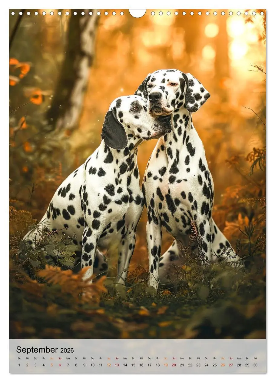 Bild: 9783516286304 | Dalmatiner - freundlich und temperamentvoll (Wandkalender 2026 DIN...