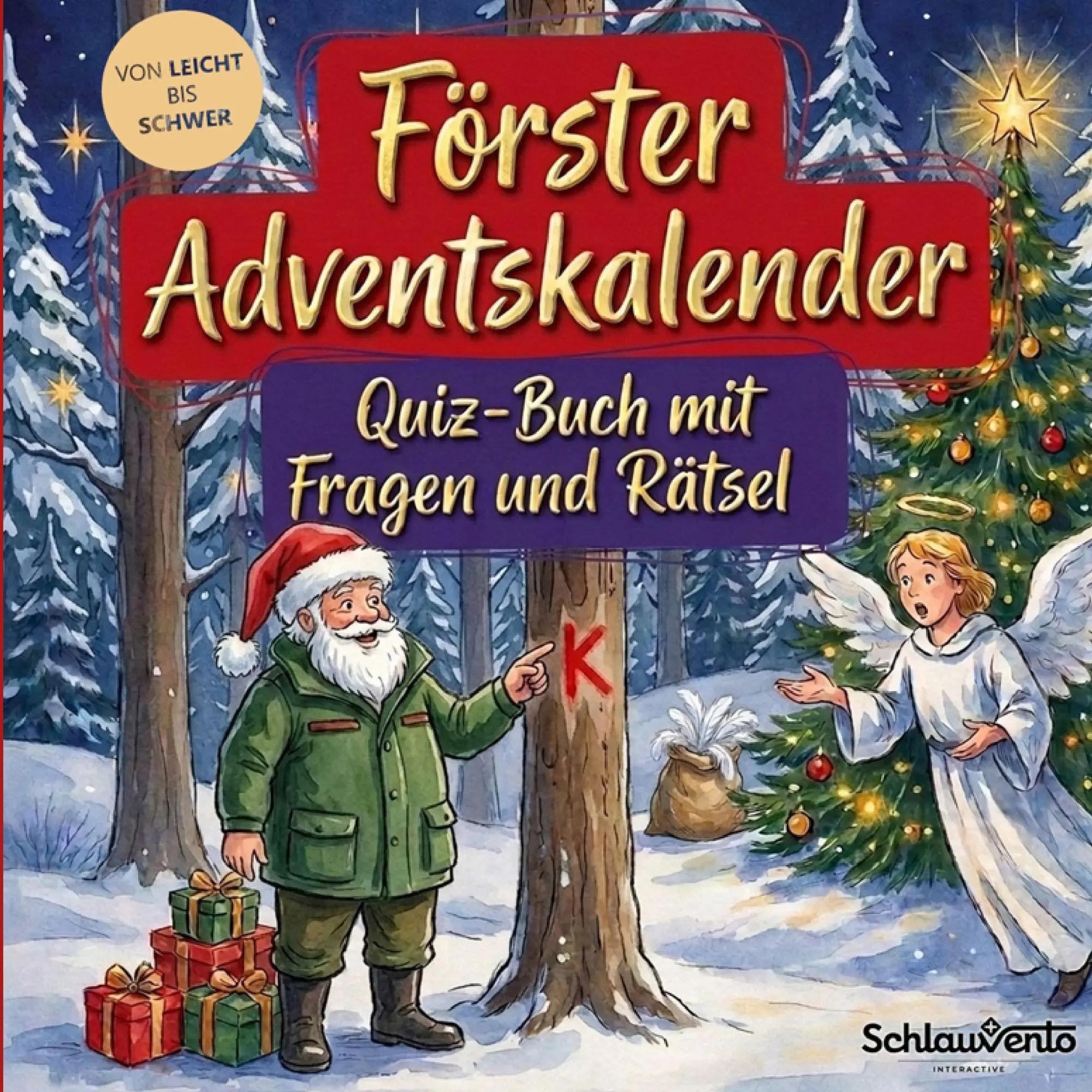 Cover: 9783693196304 | Förster-Adventskalender: Quiz-Buch mit Fragen und Rätsel | Interactive
