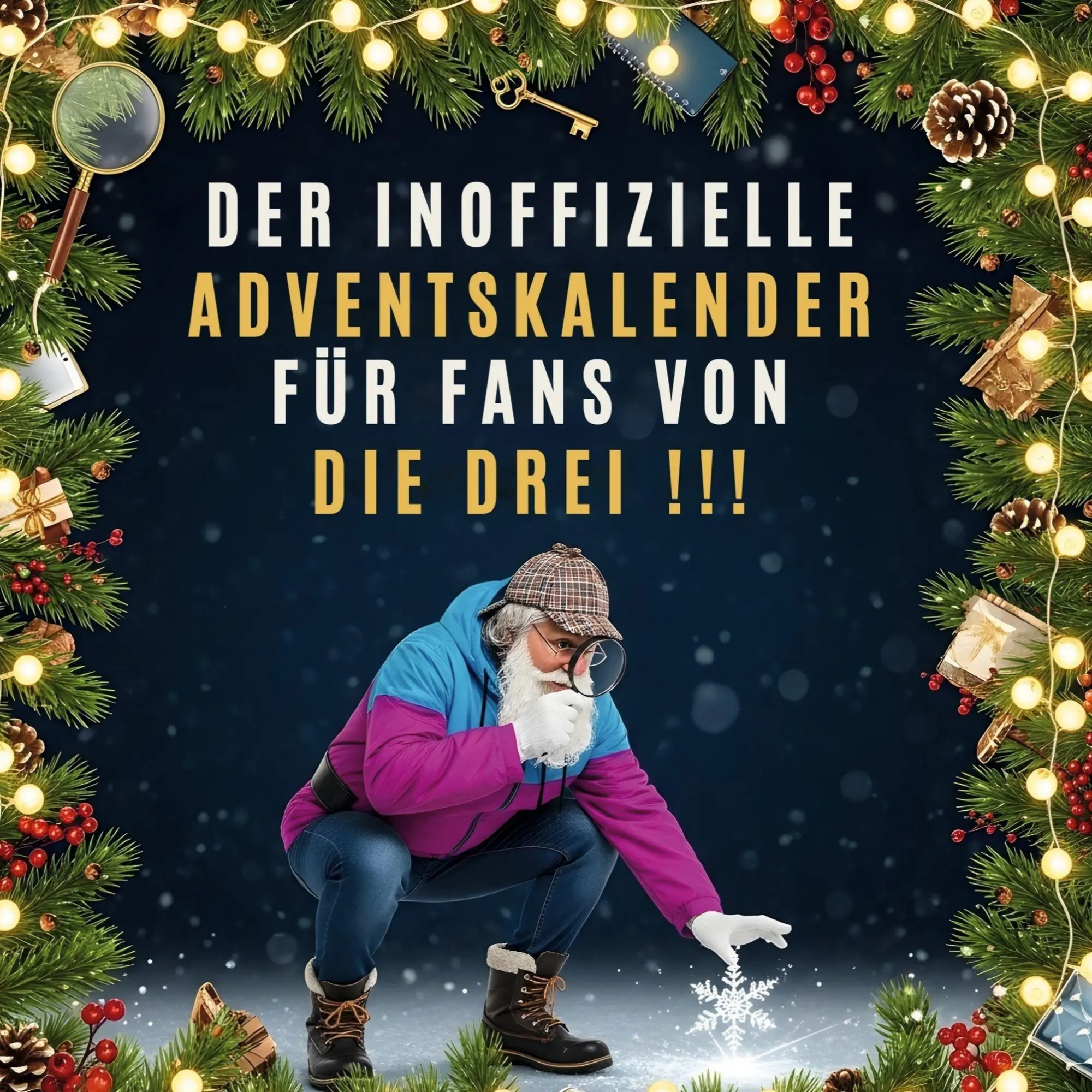 Cover: 9783695316304 | Der inoffizielle Adventskalender für Fans von Die drei !!! | Huber