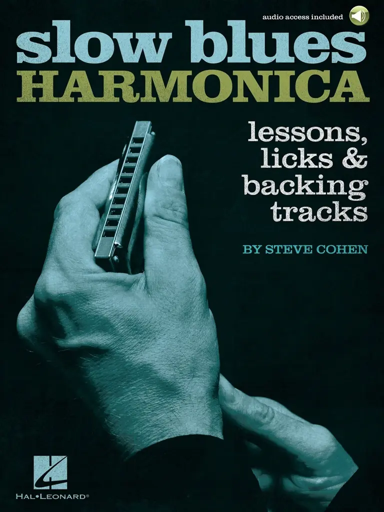 Cover: 888680916404 | Slow Blues Harmonica: Lessons, Licks &amp; Backing Tracks (Book/Online...