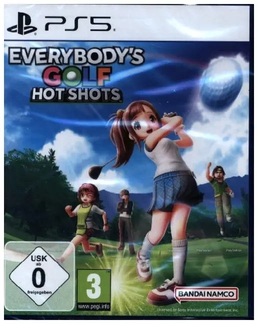 Everybody's Golf Hot Shots,1 PS5-Blu-Ray Disc