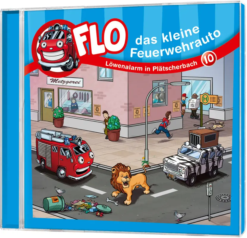 Cover: 4029856406404 | Löwenalarm in Plätscherbach - Folge 10, Audio-CD | Christian Mörken