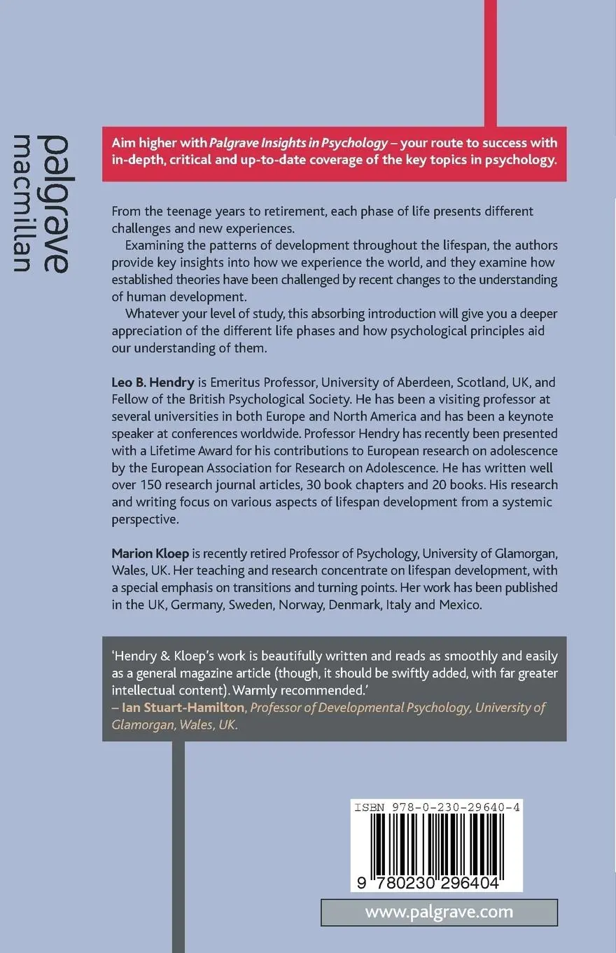 Rückseite: 9780230296404 | Adolescence and Adulthood | Transitions and Transformations | Buch