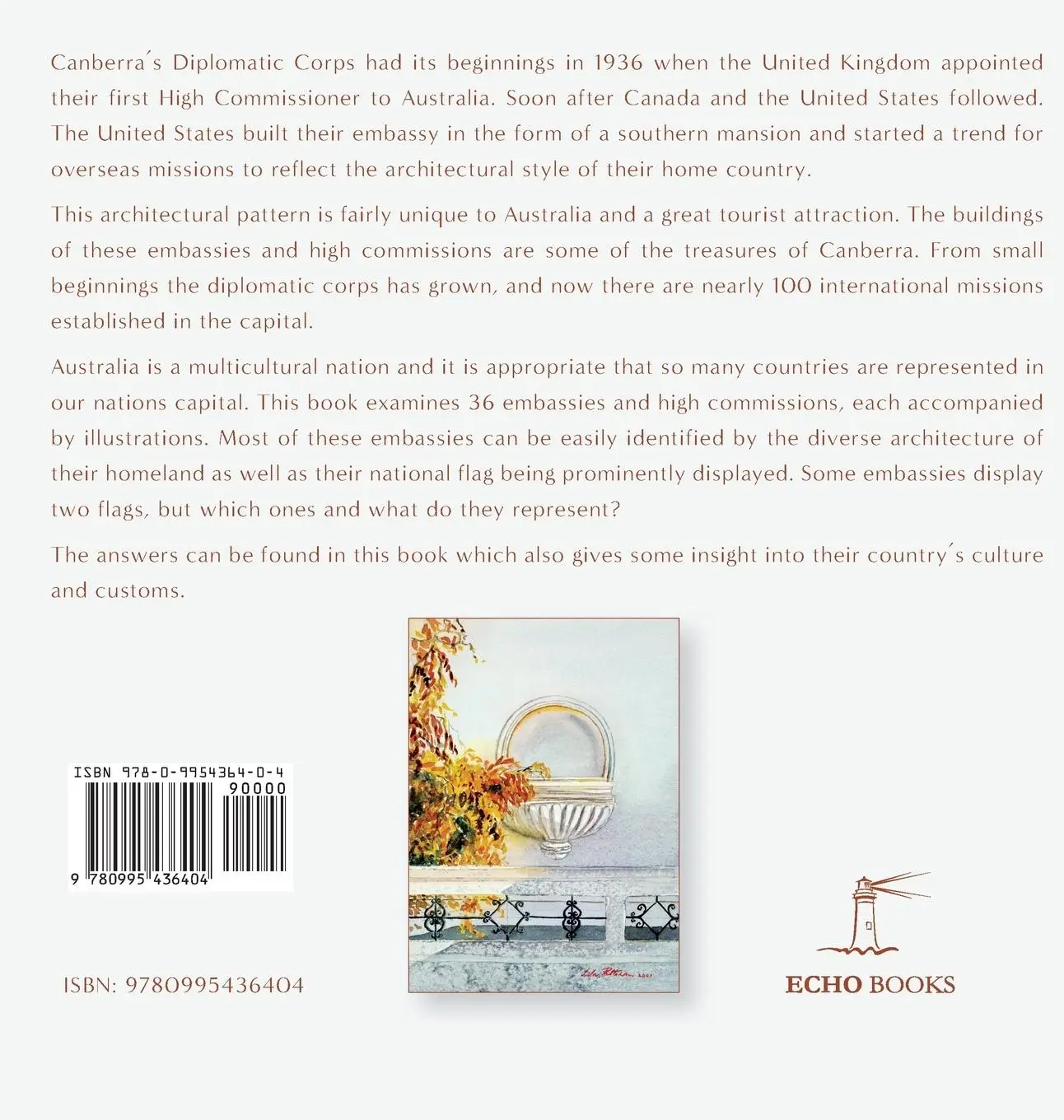 Rückseite: 9780995436404 | International Treasures | Canberra's Embassies | Dorothy Hart | Buch