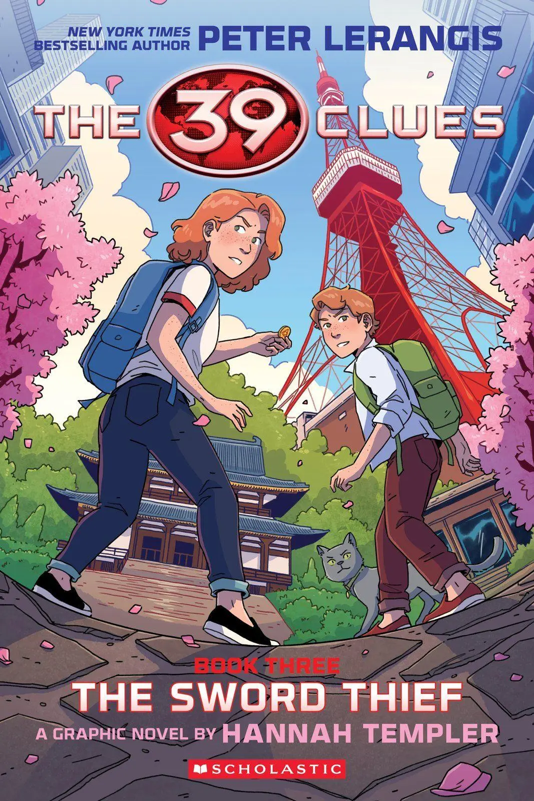 Cover: 9781339026404 | 39 Clues: The Sword Thief: A Graphic Novel (39 Clues Graphic Novel #3)