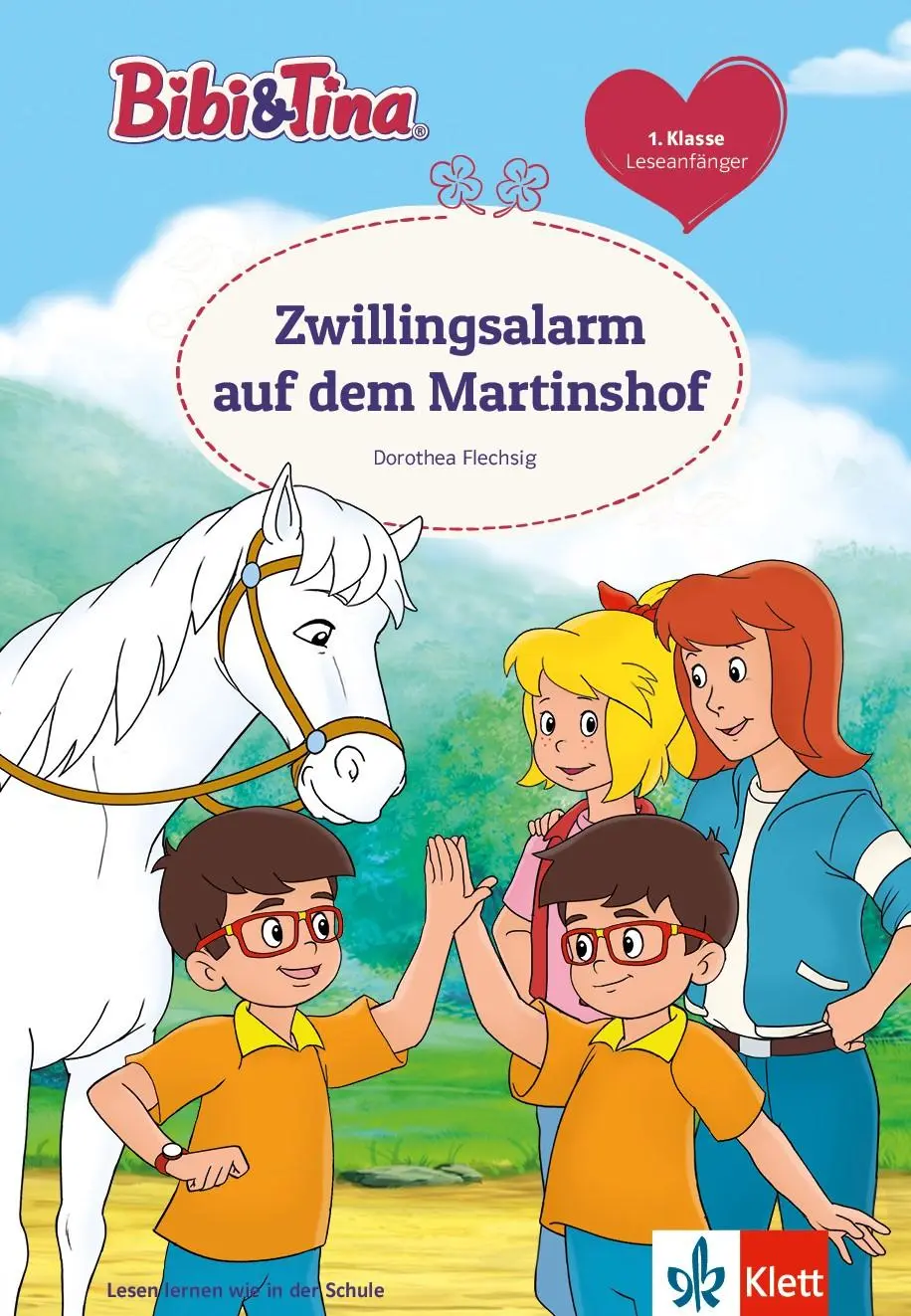 Cover: 9783129496404 | Bibi &amp; Tina: Zwillingsalarm auf dem Martinshof | Dorothea Flechsig