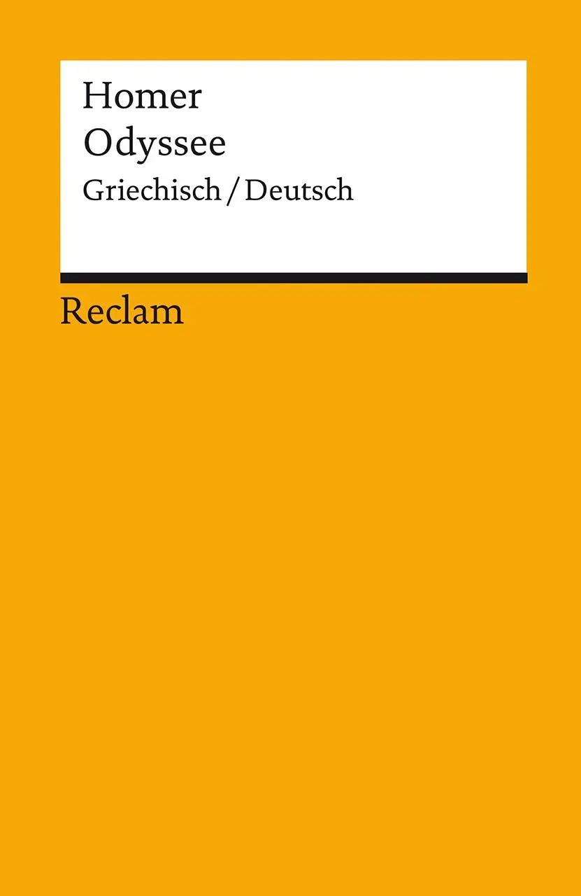 Cover: 9783150186404 | Odyssee | Griechisch/Deutsch | Homer | Taschenbuch | 814 S. | Deutsch