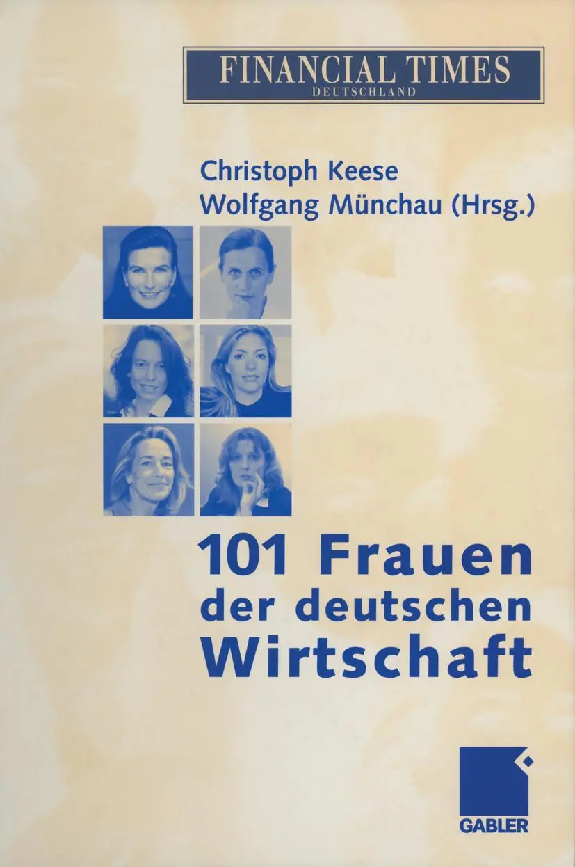 Cover: 9783322826404 | 101 Frauen der deutschen Wirtschaft | Wolfgang Münchau (u. a.) | Buch
