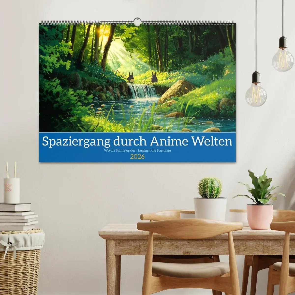 Bild: 9783457256404 | Spaziergang durch Anime Welten (Wandkalender 2026 DIN A2 quer),...