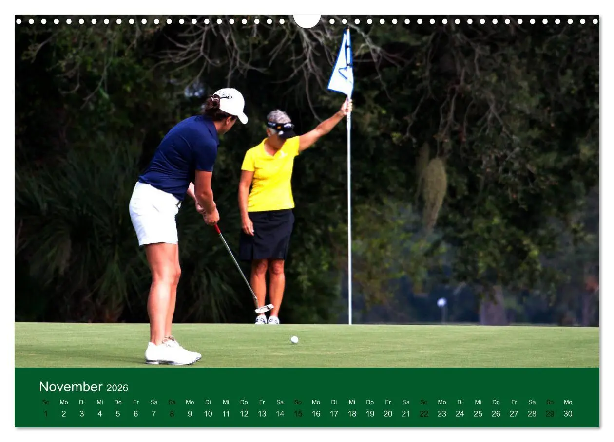 Bild: 9783457876404 | Golf Sport (Wandkalender 2026 DIN A3 quer), CALVENDO Monatskalender