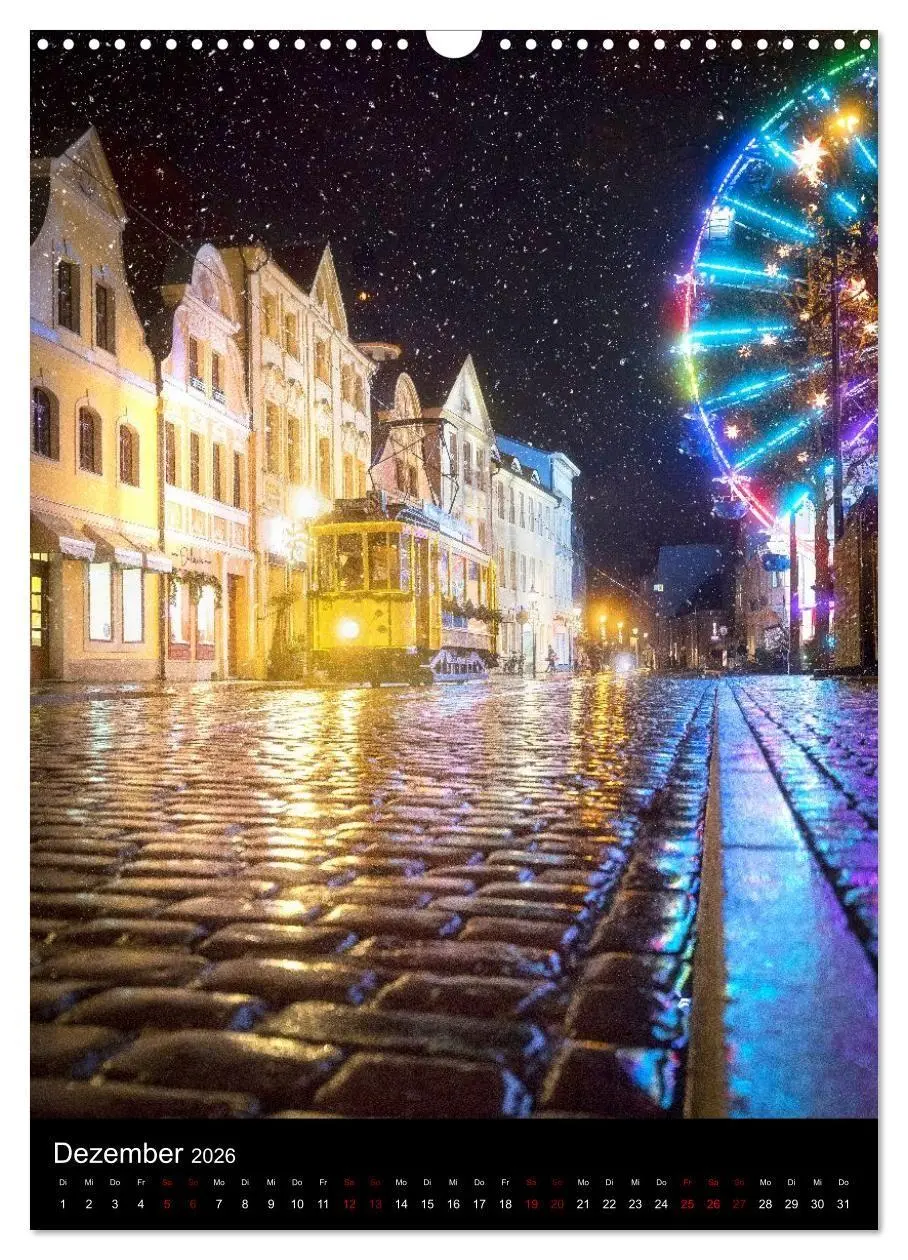 Bild: 9783516656404 | Cottbus und Umgebung für Nachtschwärmer (Wandkalender 2026 DIN A3...