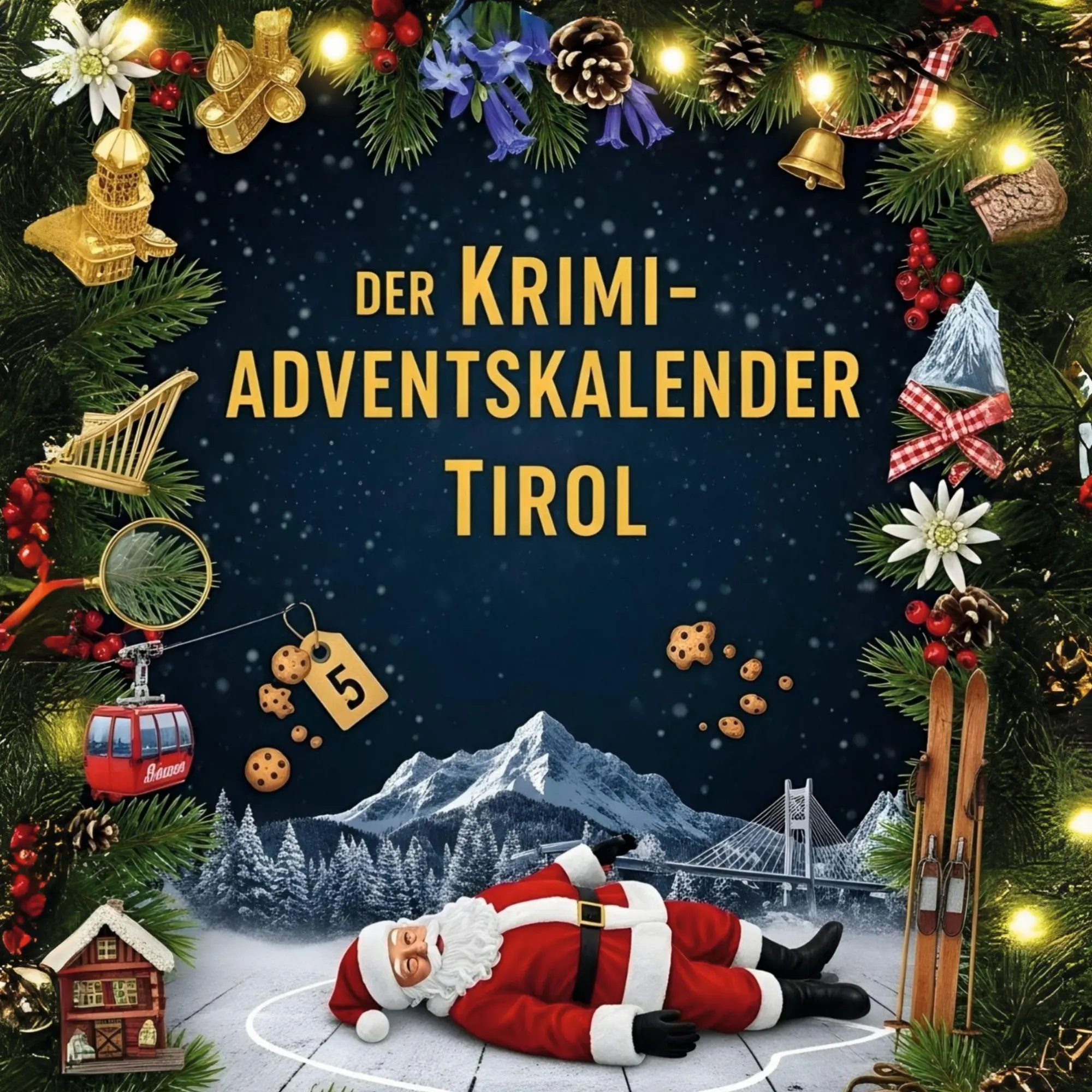Cover: 9783695306404 | Der Krimi-Adventskalender Tirol | Mordsverdächtig in 24 Akten | Buch