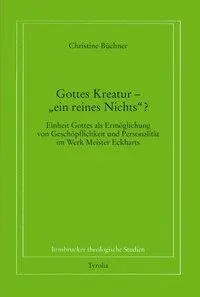 Cover: 9783702226404 | Gottes Kreatur - "ein reines Nichts"? | Christine Büchner | Buch